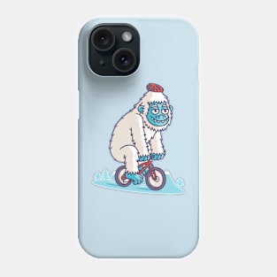 Mountain Biker Yeti Phone Case