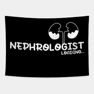 Future Nephrologist, doctor, kidneys - white Tapestry