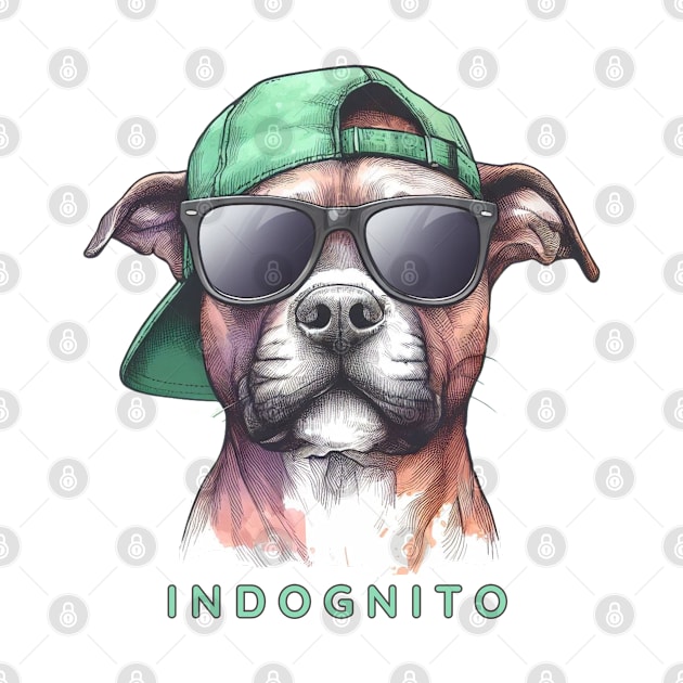 Pit Bull Terrier Indognito by ZogDog Pro