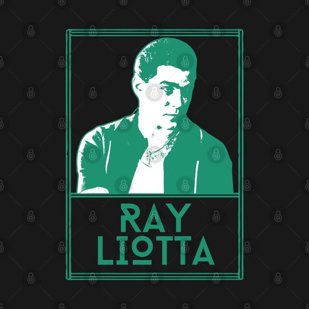 Ray liotta\\retro fan artwork by MisterPumpkin