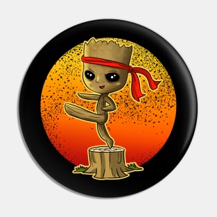 Karate Groot Pin