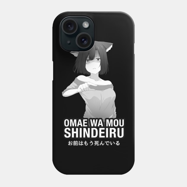 Omae wa mou shindeiru Anime Shop Phone Case by Anime Gadgets