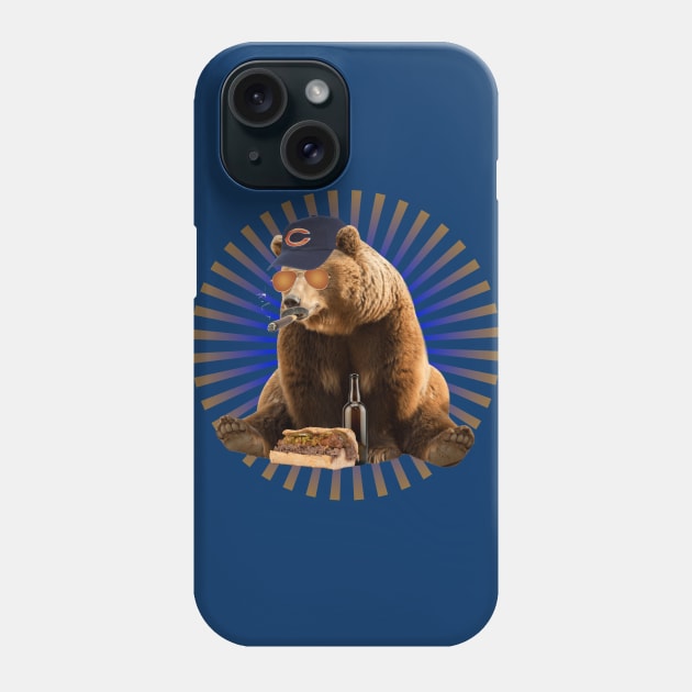 Real Chicago Bear Phone Case by ILLannoyed 