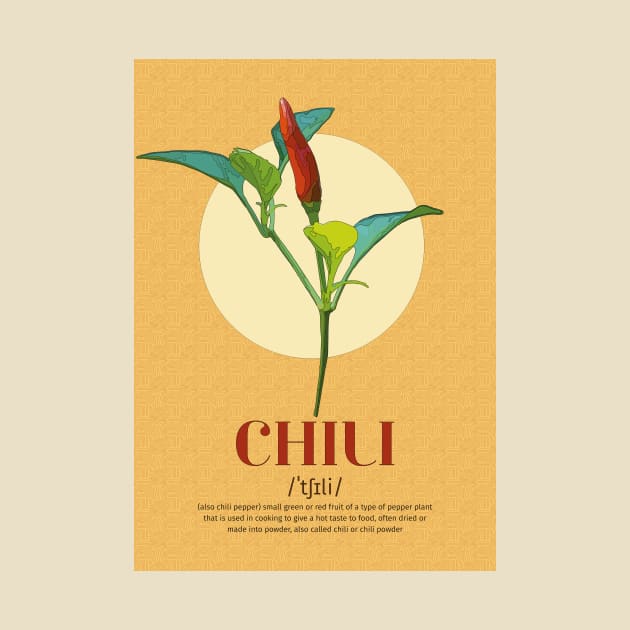 Chili Kitchen Posterart #01 by FlyingMashedPotato