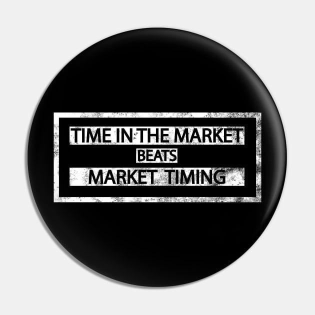 Time in the market beats market timing Pin by TahudesignsAT