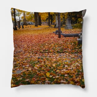 New England Graveyard Pillow