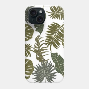 Palm leaf pattern Phone Case