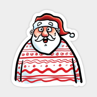 Santa Claus Sweater Magnet