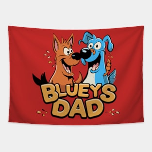 Bluey Dad Forever Tapestry