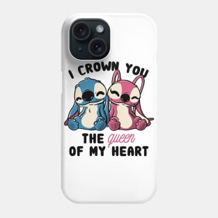 I Crown You The Queen Of My Heart Cute Lover Gift Phone Case