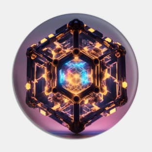 Metatron Cube Pin