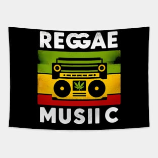 Reggae Music, Rasta Colors Tapestry