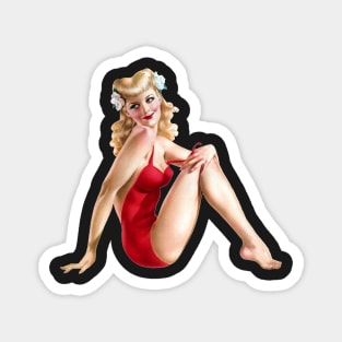 Blonde Bombshell Magnet