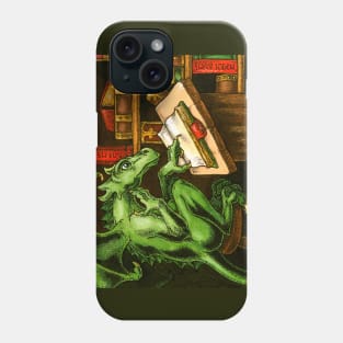 Librarian Dragon Phone Case