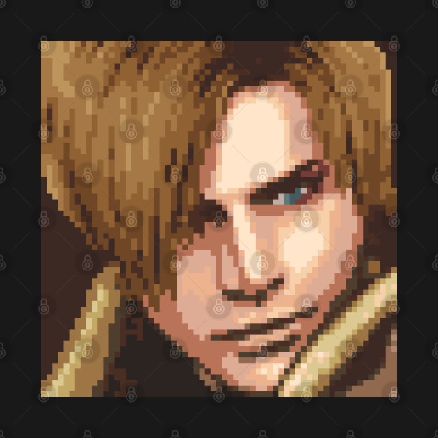 Leon Kennedy Pixel Art by AlleenasPixels