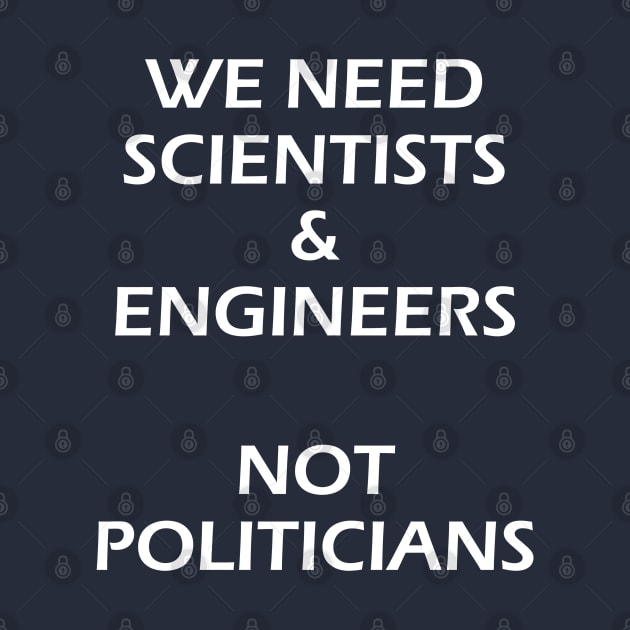 Scientists and Engineers white text by Lumooncast