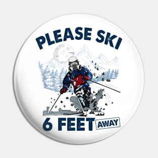 Please Ski Pin