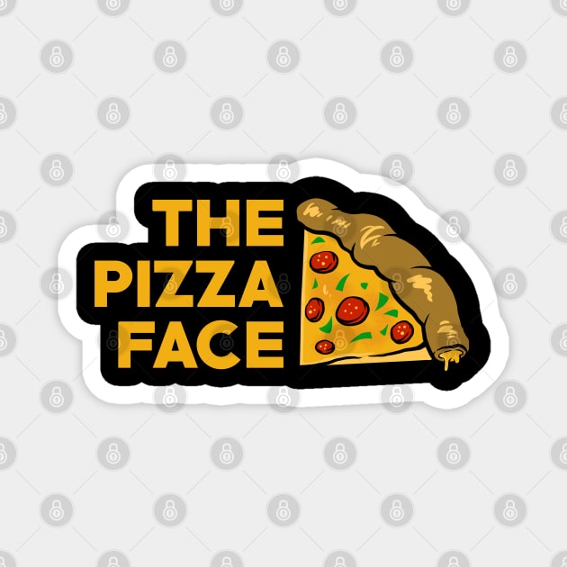 pizza face Magnet by spoilerinc