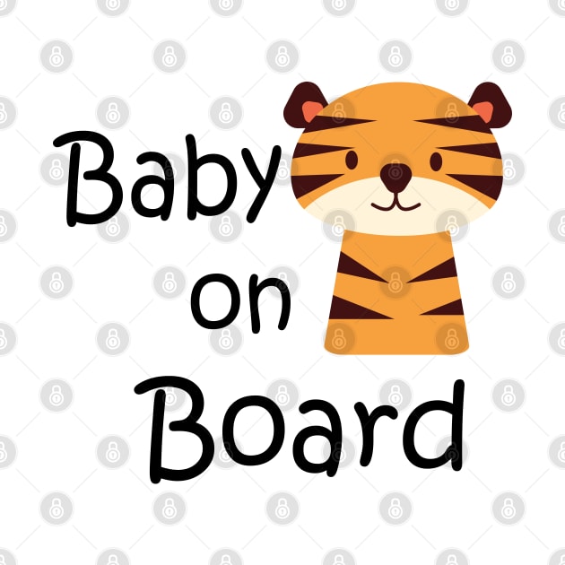 Baby on board sticker by IDesign23