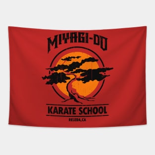 Vintage Karate School Tapestry