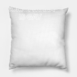 Homophobia Is Gay Pillow