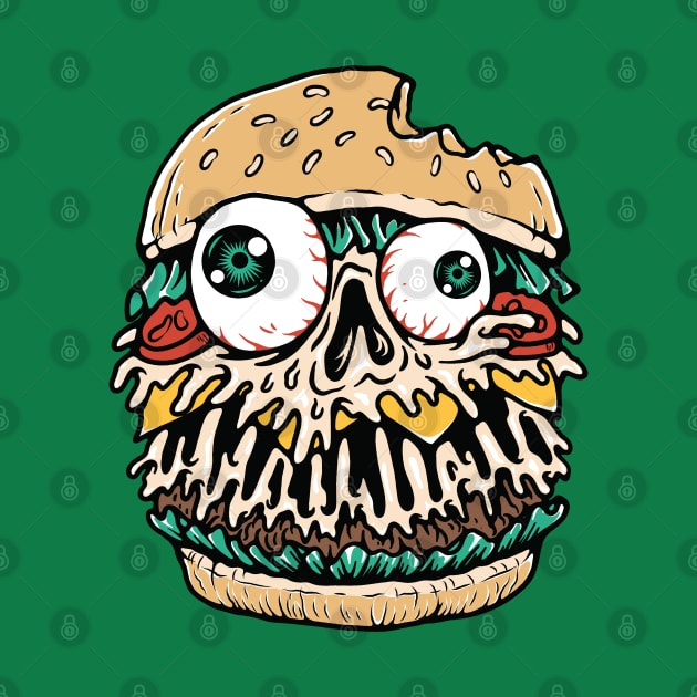 Hamburger Monster by Mako Design 