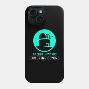 Gazing Upward Exploring Beyond Astrology Space Phone Case