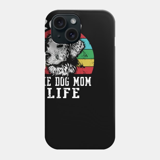 Best Gift Idea for Dog Mom Lover Phone Case by MadArting1557