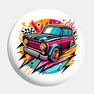 Cartoon Car Pin