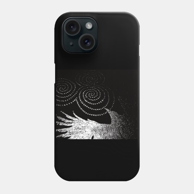 Badb the Morrigan Raven Celtic Goddess Phone Case by drumweaver