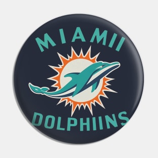 Miami Dolphen Pin