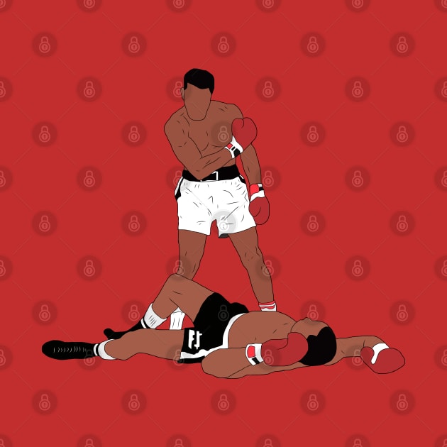 Muhammad Ali Iconic Pose by rattraptees