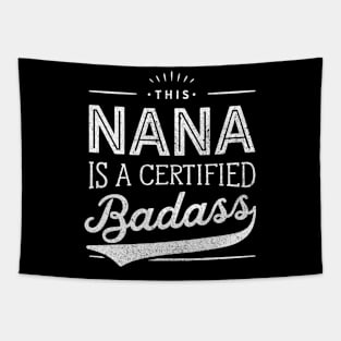 Certified Badass Nana For Nana Tapestry