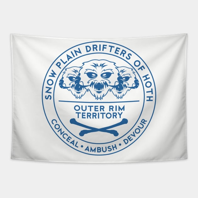 Snow Plain Drifters of Hoth Tapestry by DesignWise