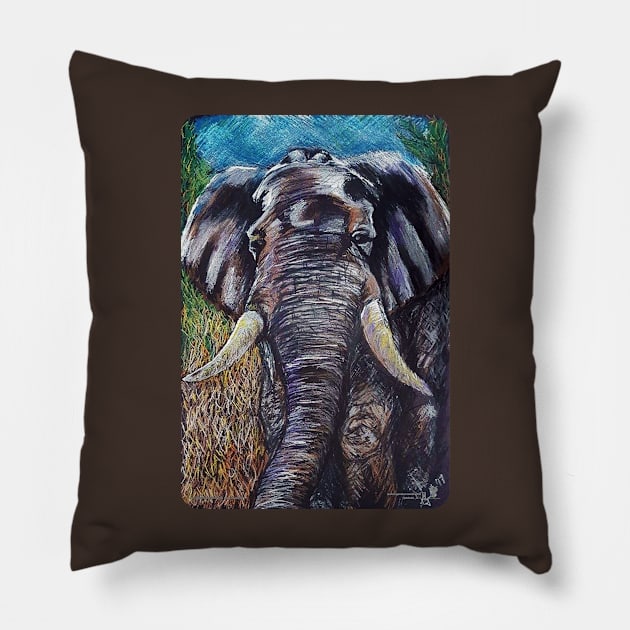 We Won’t Forget (MKJ for IFAW '18) Pillow by MYLESKennedyJUNKIES1