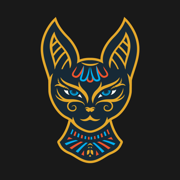 Bast the cat goddess | Egyptian mythology by Malinda