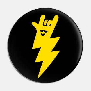 Rockin' lightning Pin