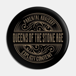 queens of the stone age vintage ornament Pin
