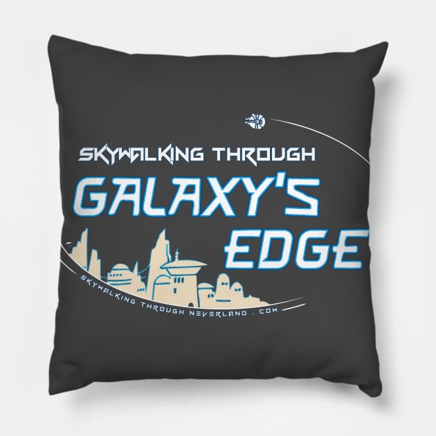 Galaxy's Edge - Skywalking Pillow by Skywalking Through Neverland