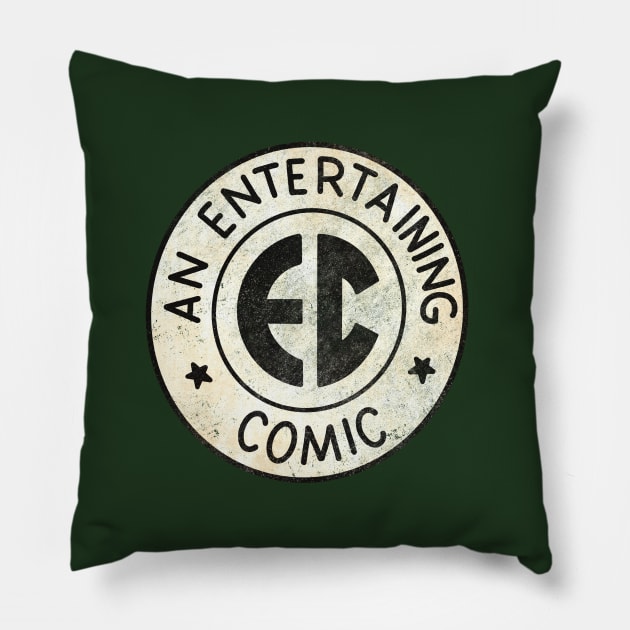 EC Comics Pillow by ThirteenthFloor