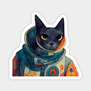 Astro Cat Magnet