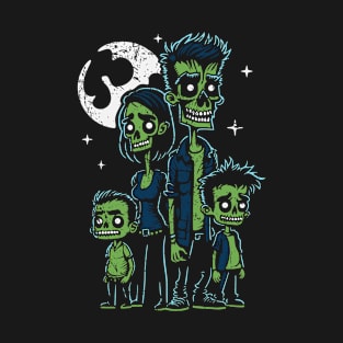 Zombie Family - 3 T-Shirt