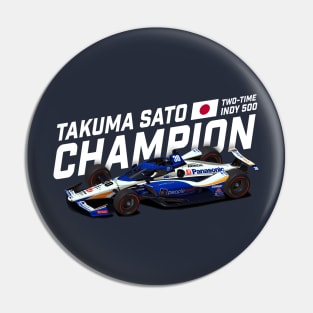 Sato Indy Winner 2020 (white text) Pin