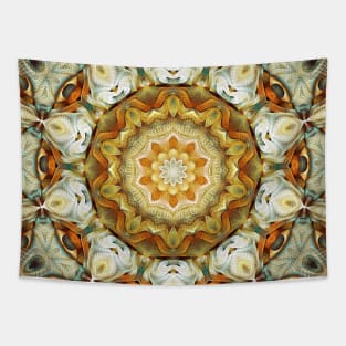 Flower Of Life Mandala (Sunset Dream) Tapestry