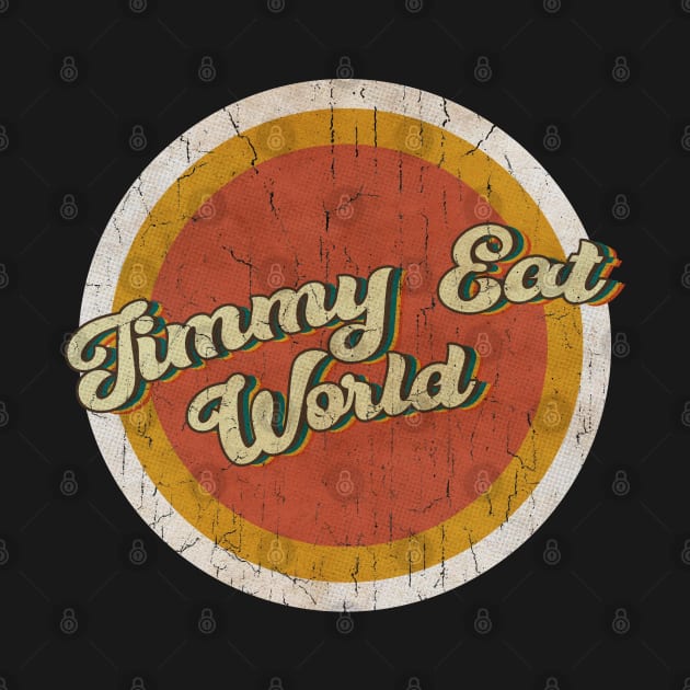 circle vintage Jimmy Eat World by KewanAlasStore