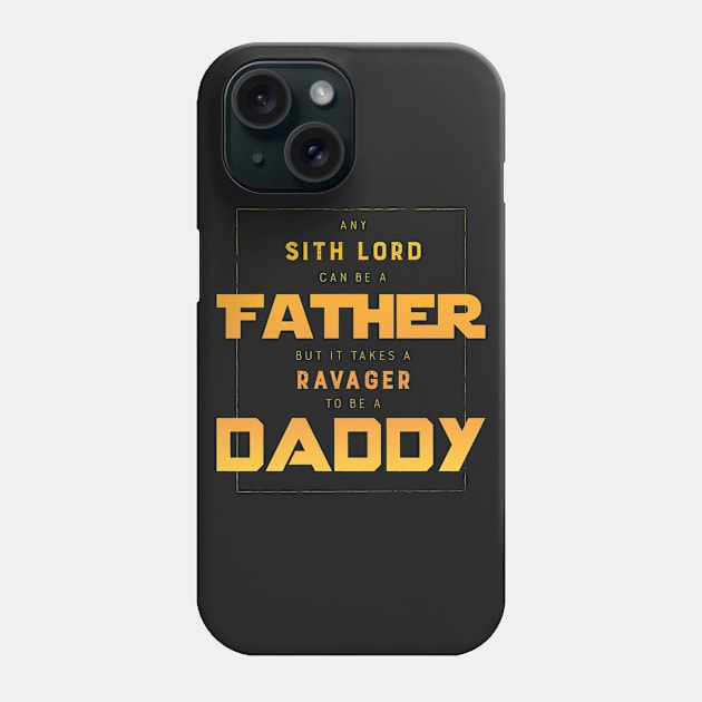 Father vs Daddy Variant Phone Case by Vicener