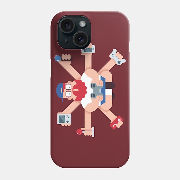 Video Games 2 Phone Case by Malchev