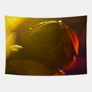 Golden Predator Profile Tapestry