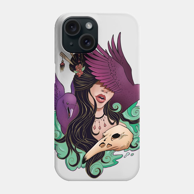 Crows Phone Case by solrey