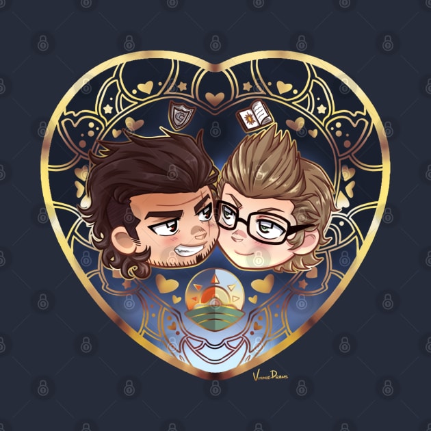 Gladnis OTP Love by Vinniedraws